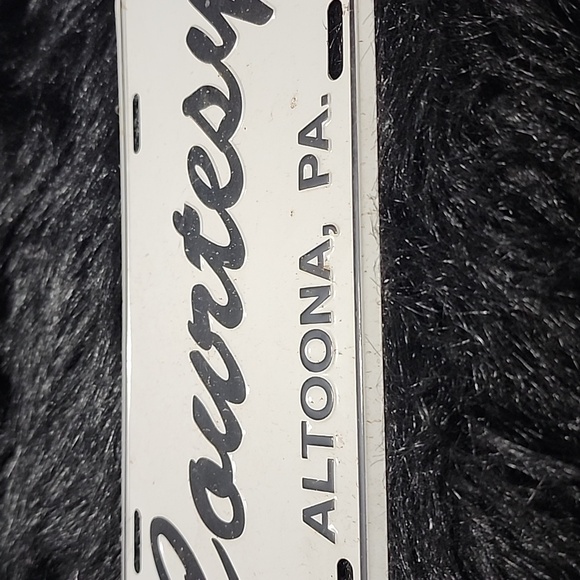 Courtesy Altoona PA License Plate.Like New. VINTAGE. - Picture 4 of 5